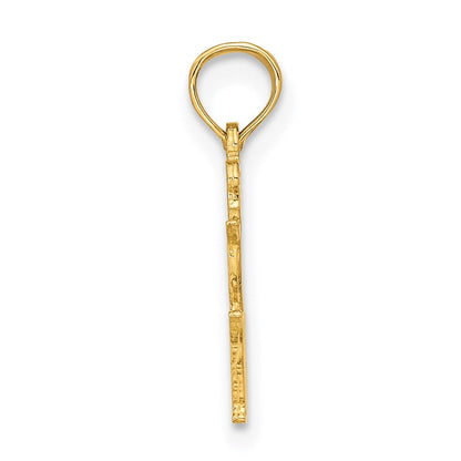 14K Gelbgold Virgo Tierkreis Charm