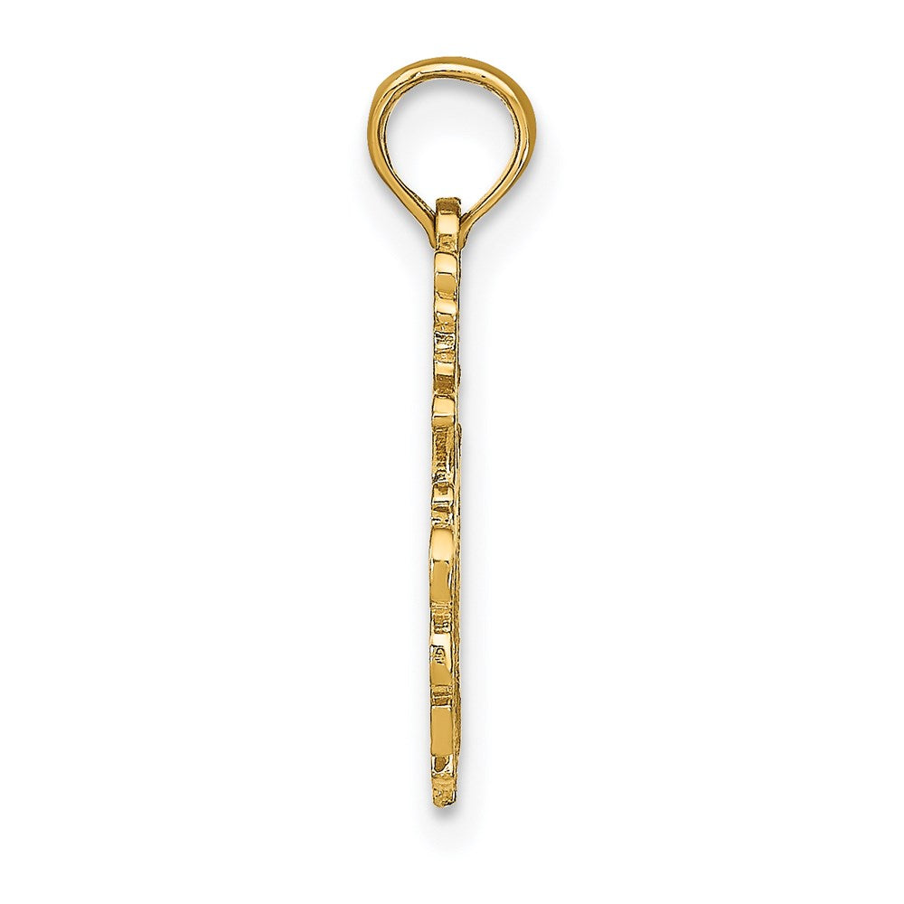 14K Gelbgold Sagittarius Tierkreis Charm