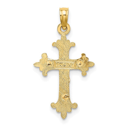 14K Bicolor Kruzifix Charm
