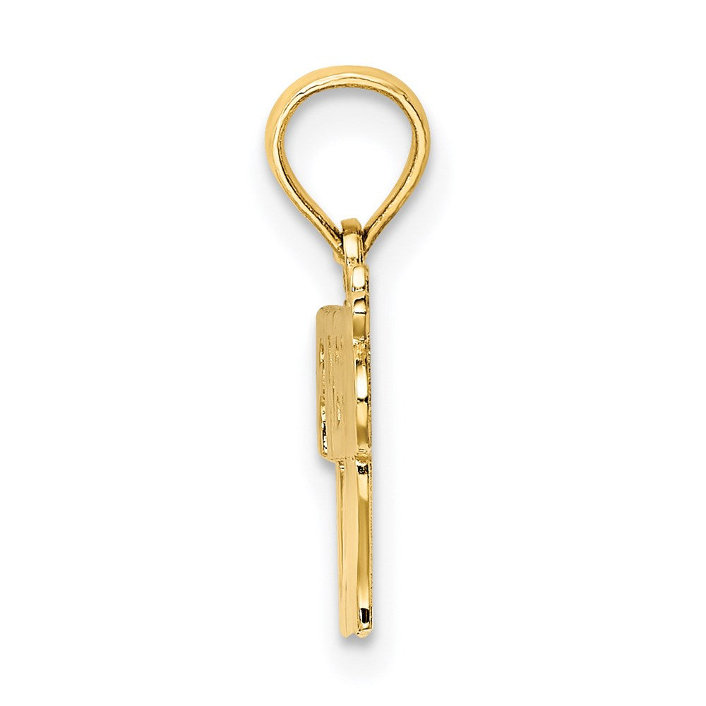 14K Gelbgold Firefighter Damen Charm