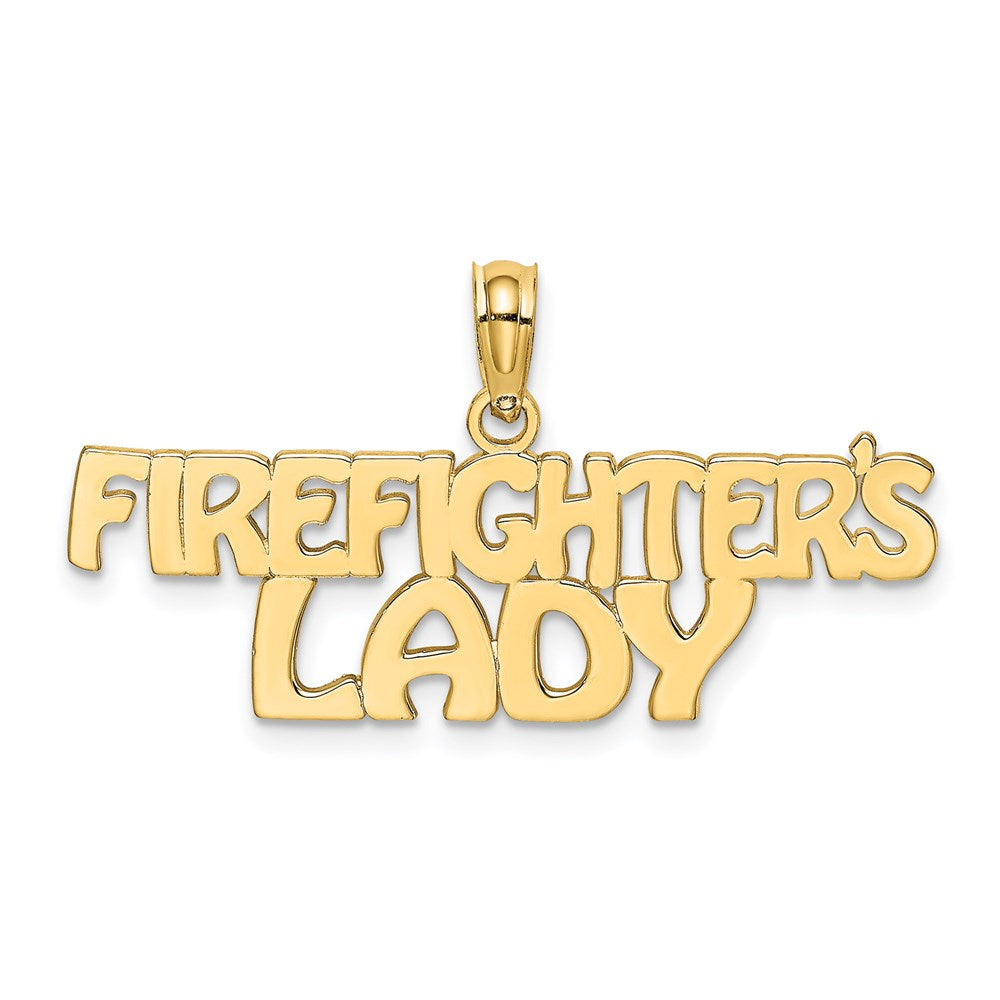 14K Gelbgold Firefighter Damen Charm