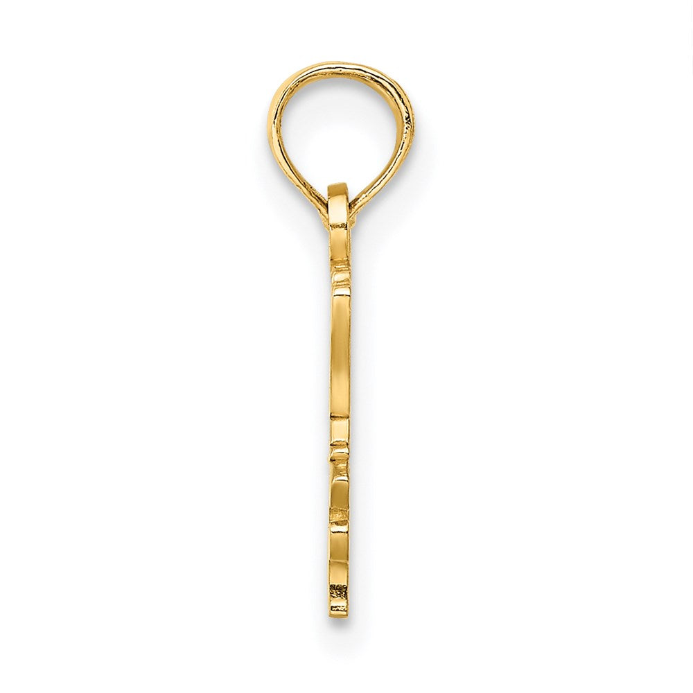 14K Gelbgold I Liebe My Chief Charm