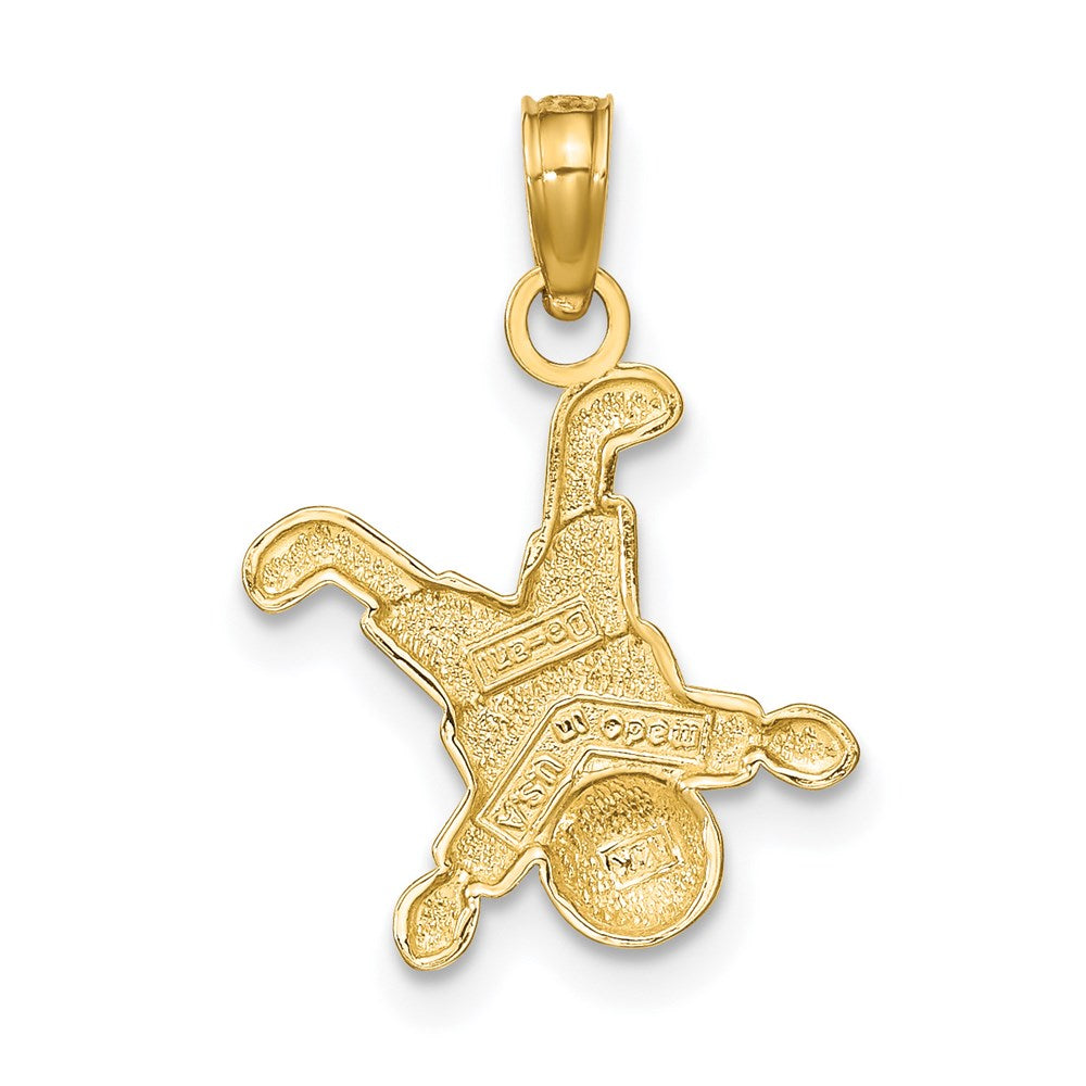 14K Gelbgold Little Junge Anhänger