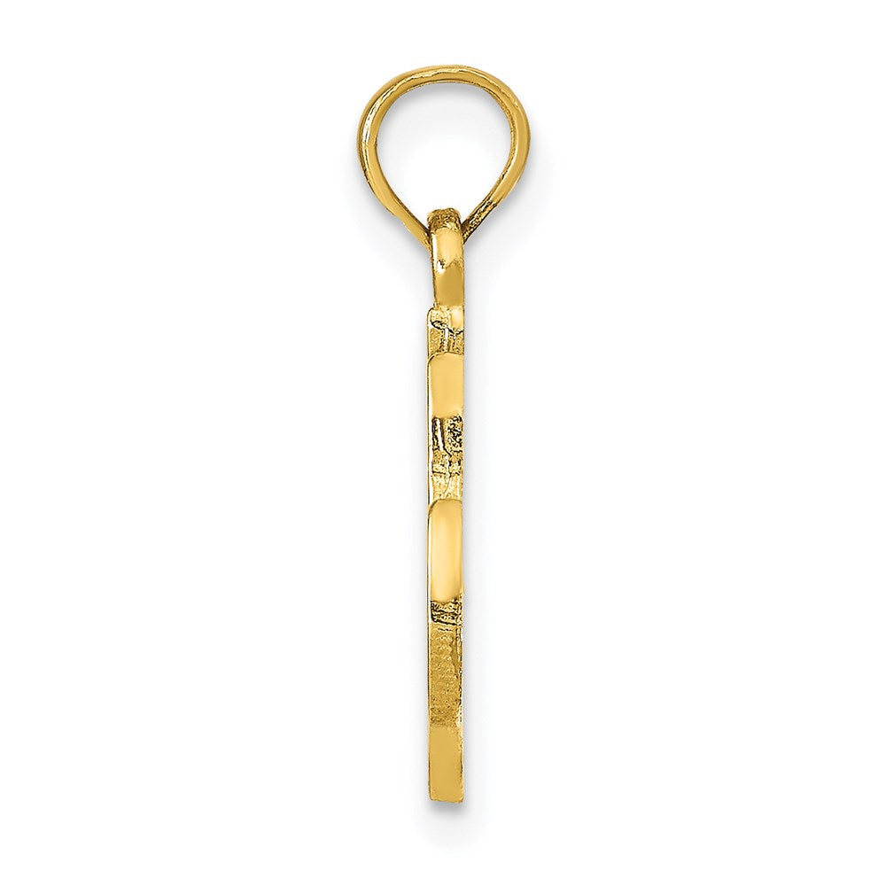 14K Gelbgold Martha's-Vineyard-Insel-Anhänger