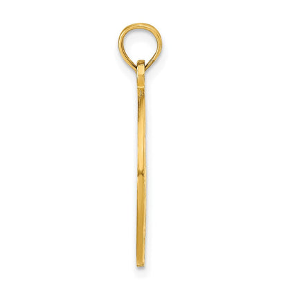 14K Gelbgold OCEAN CITY Anhänger mit Delfinen