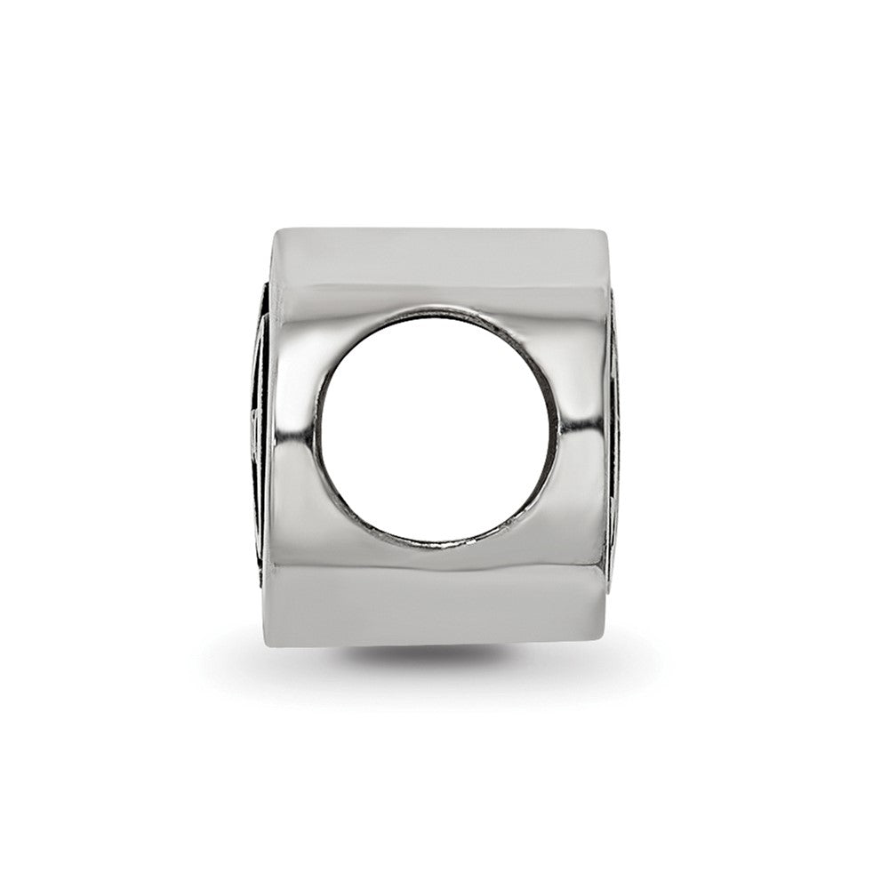 Sterlingsilber Logoart Kappa Alpha Theta Oval Greek Buchstaben Perle