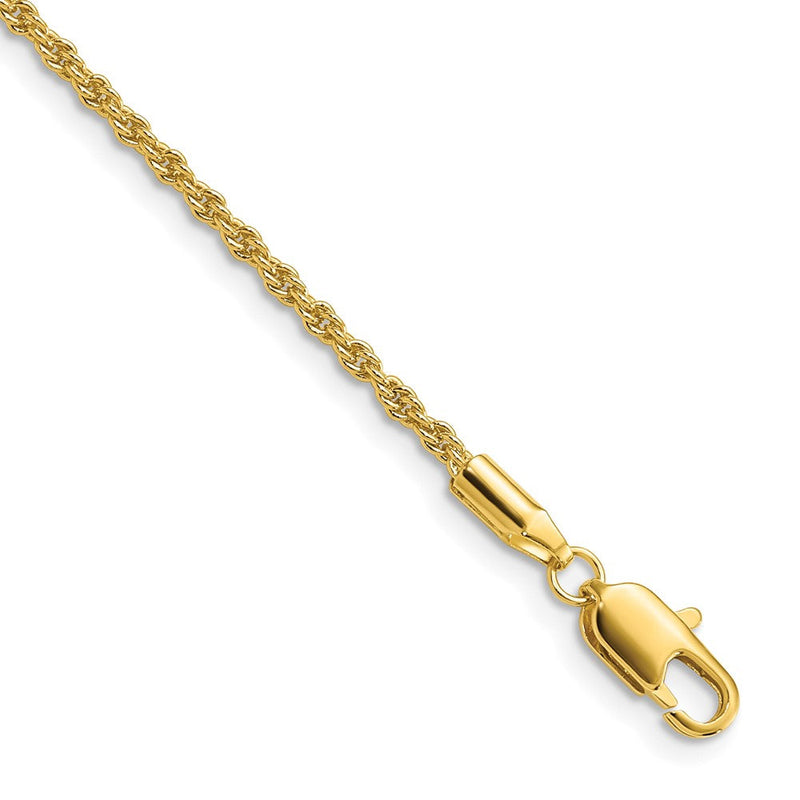 Mode Kelly Waters Vergoldet 2mm French Kordel Halskette