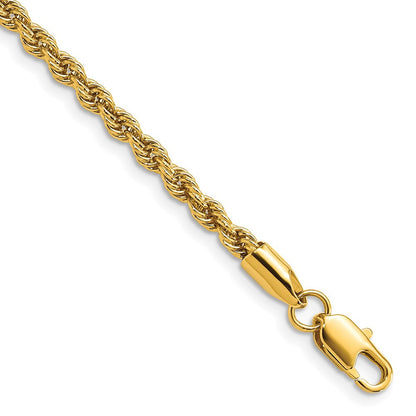 Mode Kelly Waters Vergoldet 3mm Diamantiert French Kordel Halskette