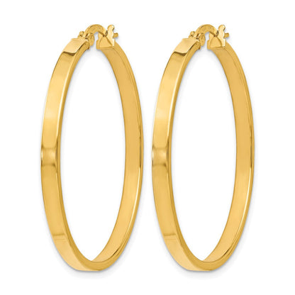14K Gelbgold Poliert Ohrringe
