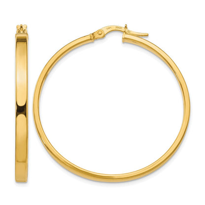 14K Gelbgold Poliert Ohrringe