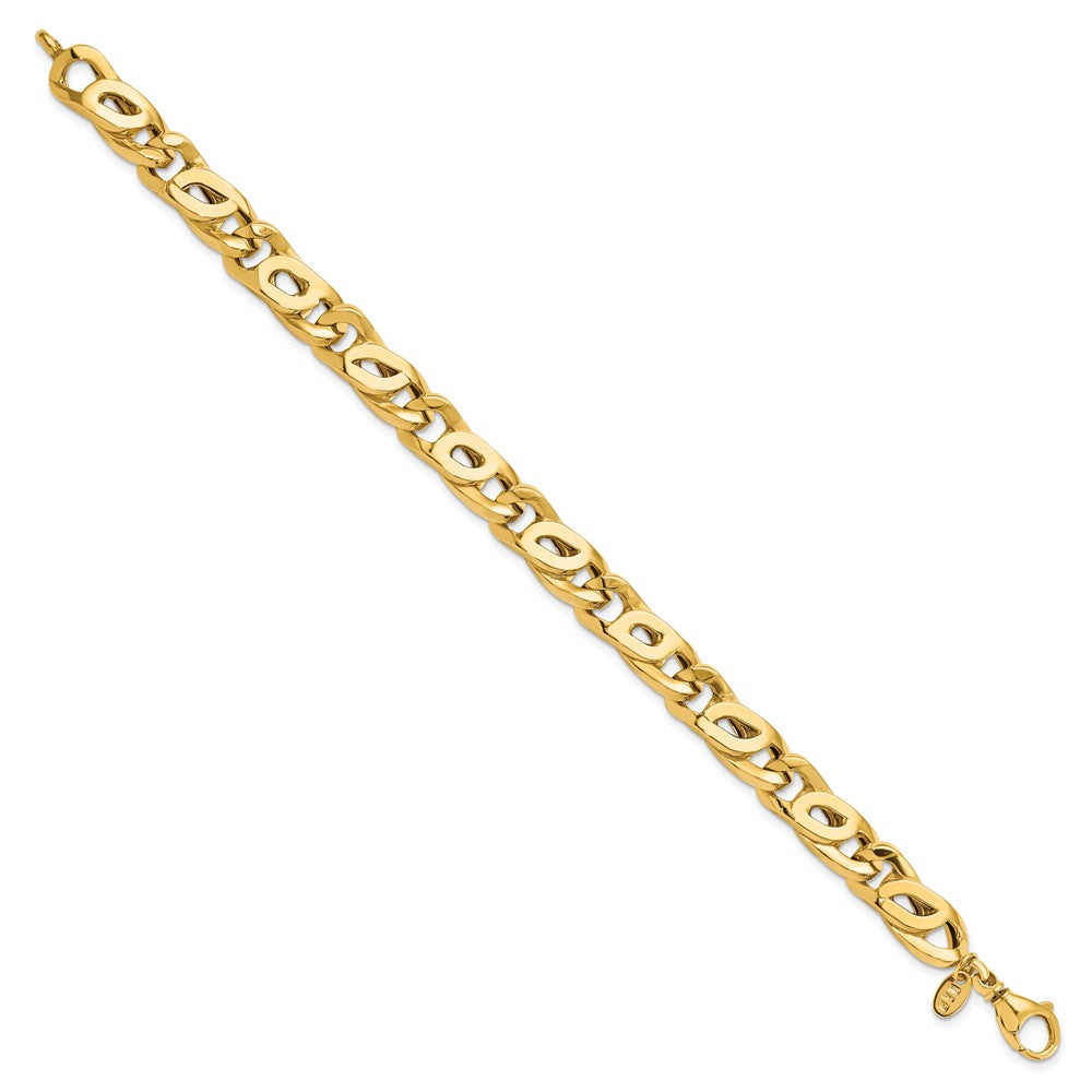 8.25 Zoll 14K Herren Poliert Glieder Armband