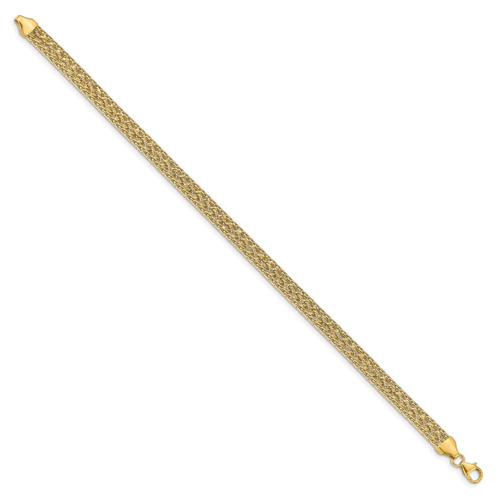 14K Gelbgold Fantasie Armband