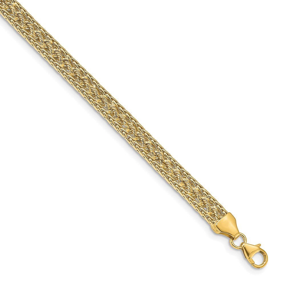 14K Gelbgold Fantasie Armband