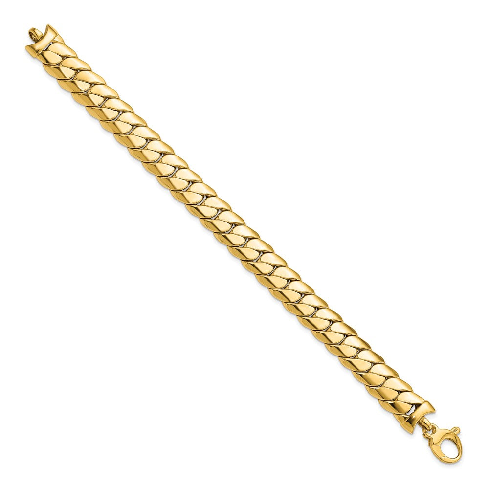 14K Gelbgold Poliert Armband