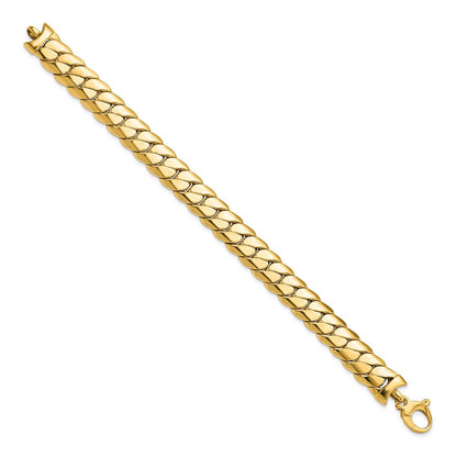 14K Gelbgold Poliert Armband