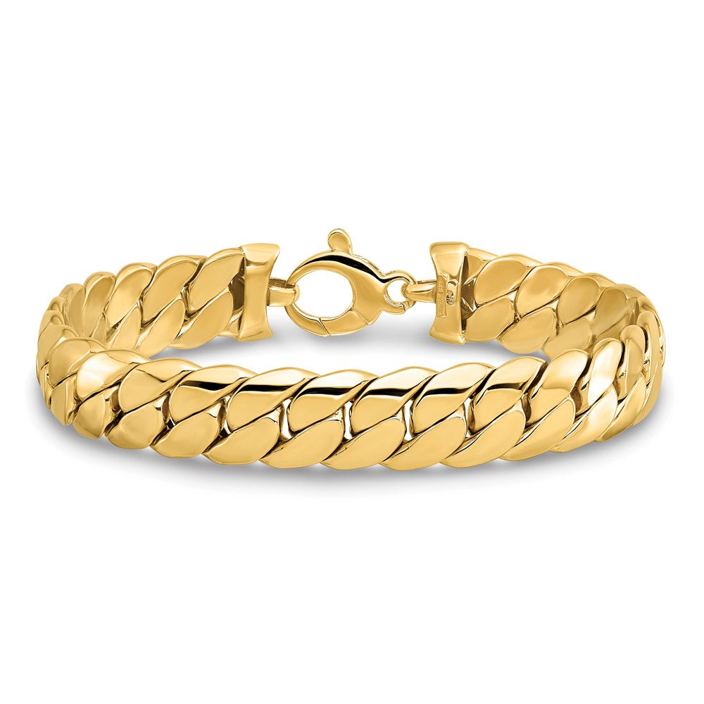 14K Gelbgold Poliert Armband