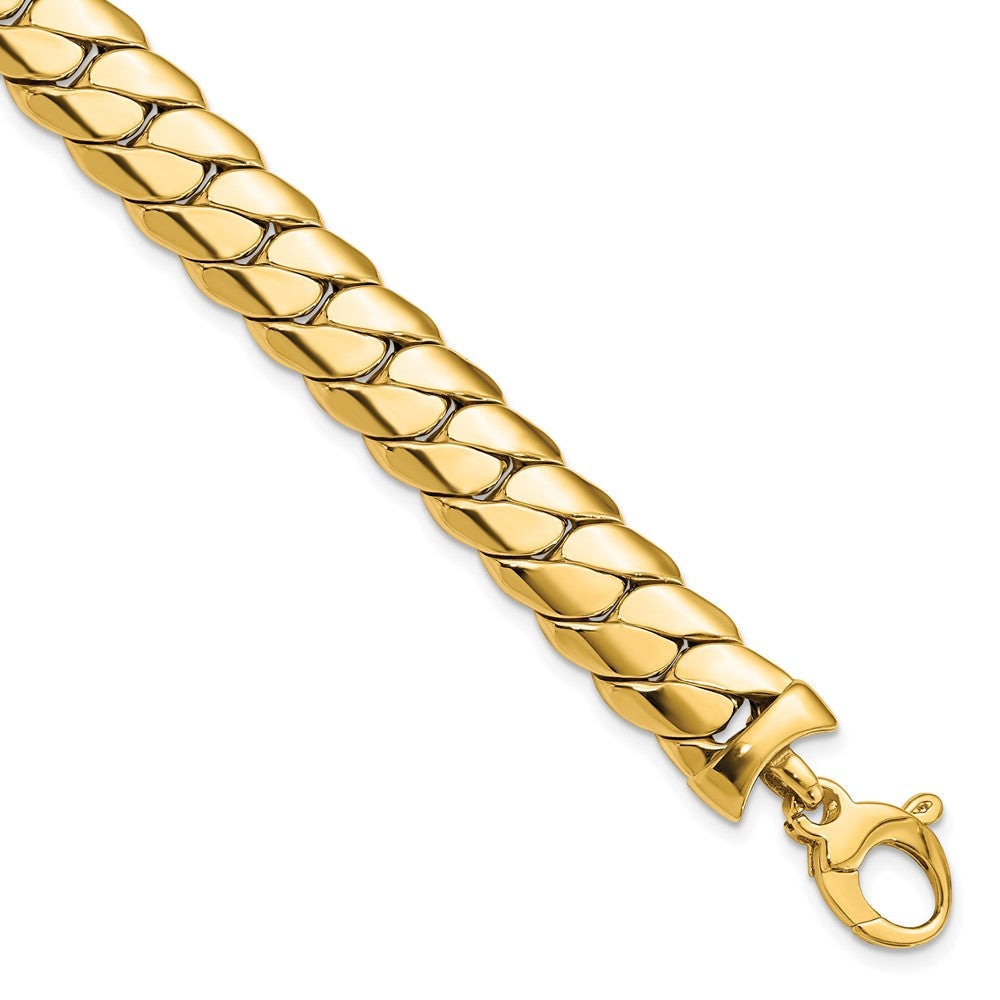 14K Gelbgold Poliert Armband