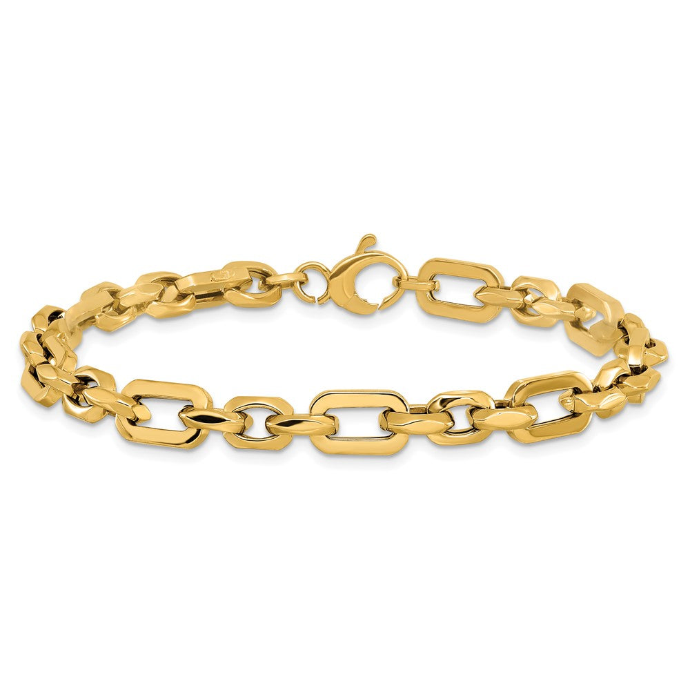 14K Gelbgold Poliert Armband
