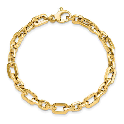 14K Gelbgold Poliert Armband