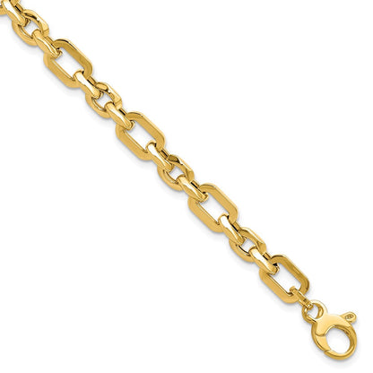14K Gelbgold Poliert Armband