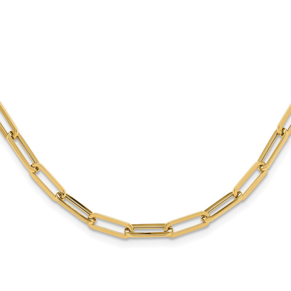 14K Gelbgold Poliert Fantasieglieder Halskette
