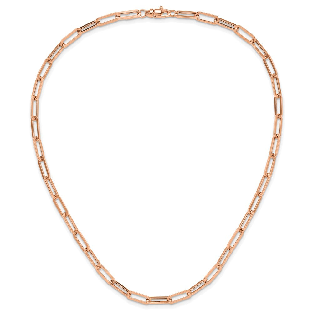 14K Roségold Poliert Fantasieglieder Halskette