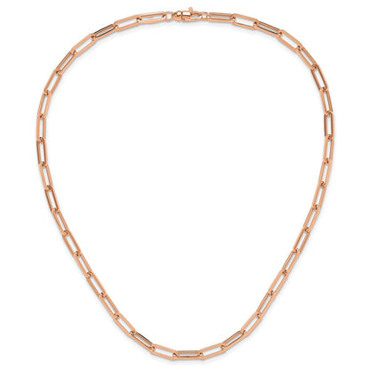 14K Roségold Poliert Fantasieglieder Halskette