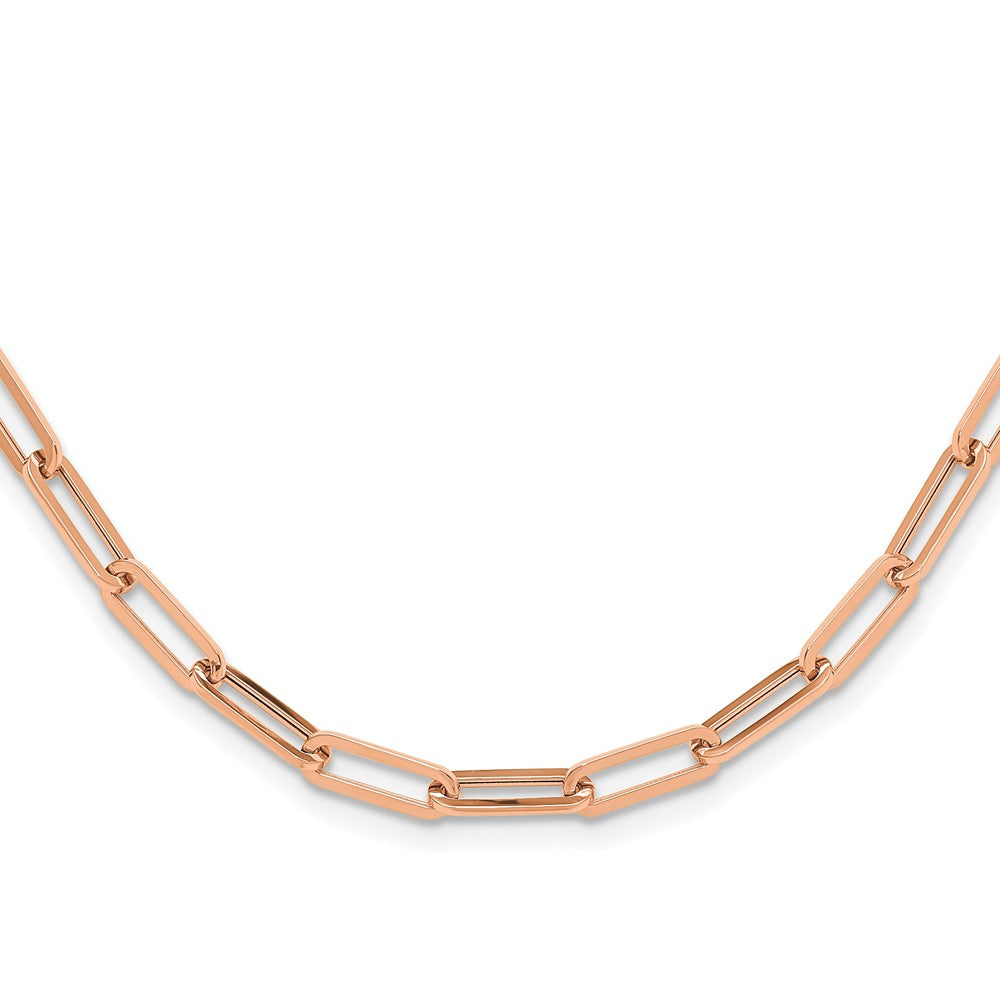 14K Roségold Poliert Fantasieglieder Halskette
