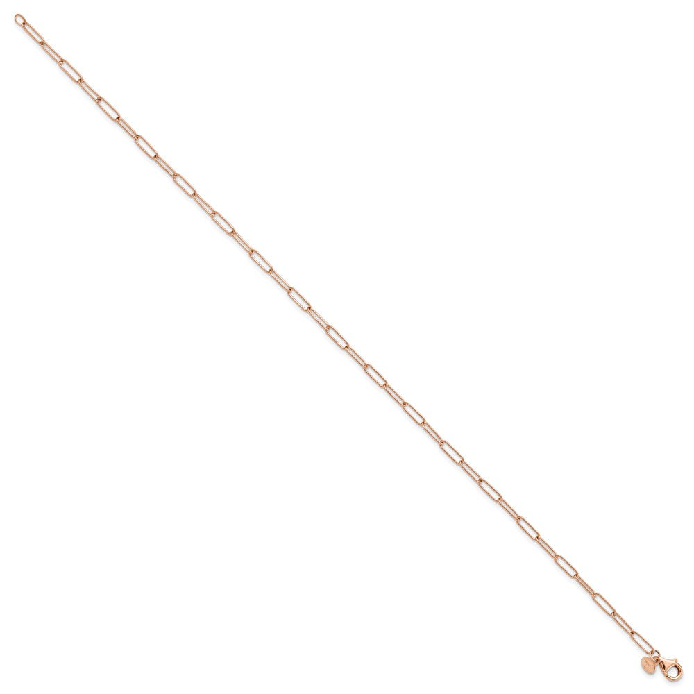14K Roségold Poliert Fantasieglieder Gliederarmband
