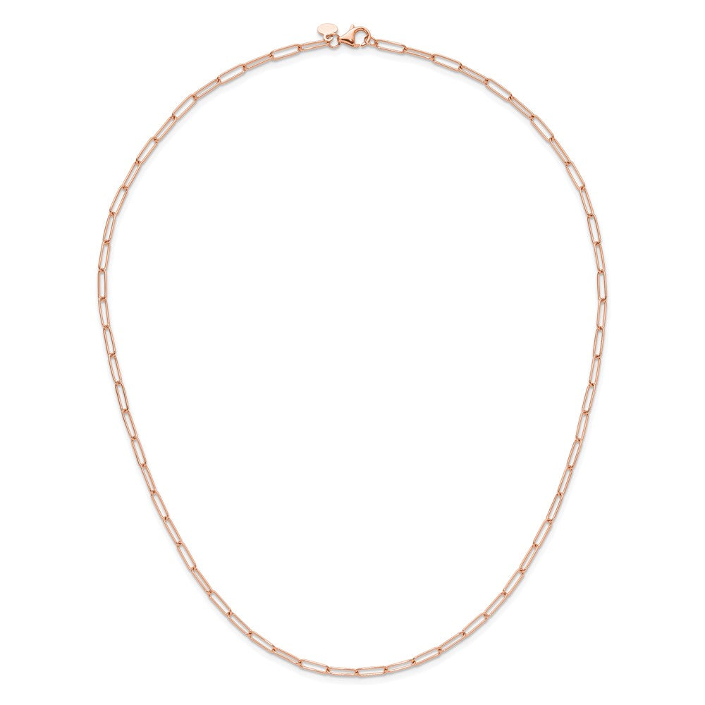 14K Roségold Poliert Fantasieglieder Halskette