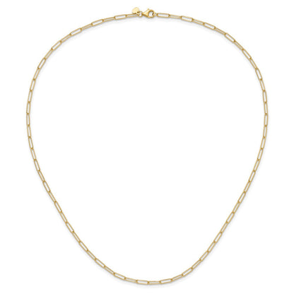 14K Gelbgold Poliert Fantasieglieder Halskette