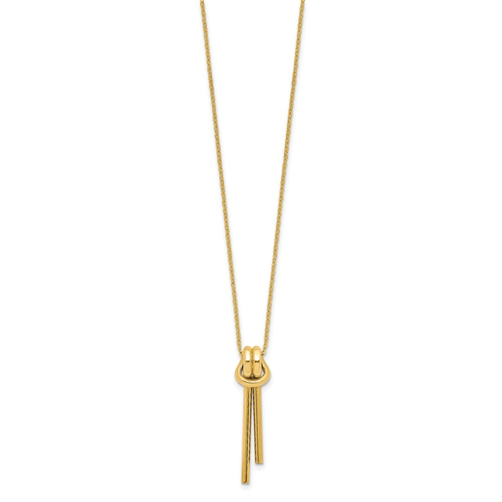 14K Gelbgold Poliert Halskette