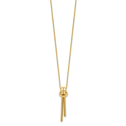 14K Gelbgold Poliert Halskette