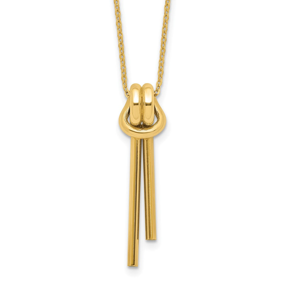 14K Gelbgold Poliert Halskette