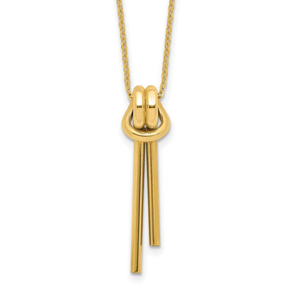 14K Gelbgold Poliert Halskette