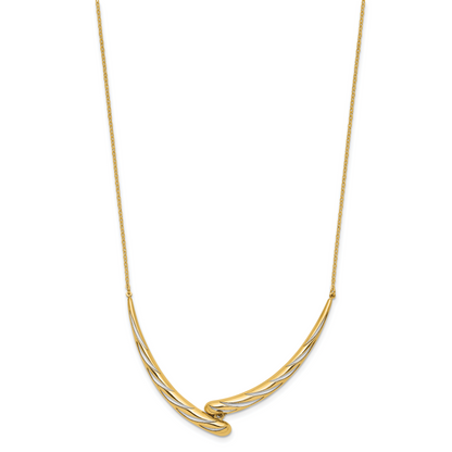14K Gelbgold Poliert Halskette