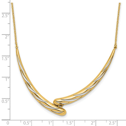 14K Gelbgold Poliert Halskette