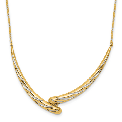 14K Gelbgold Poliert Halskette