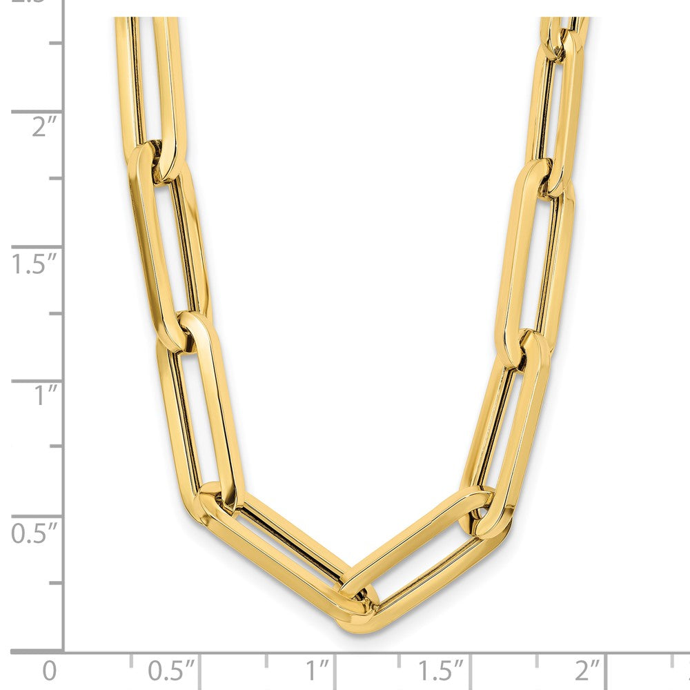 14K Gelbgold Poliert Fantasieglieder Halskette