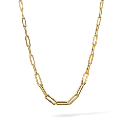 14K Gelbgold Poliert Fantasieglieder Halskette