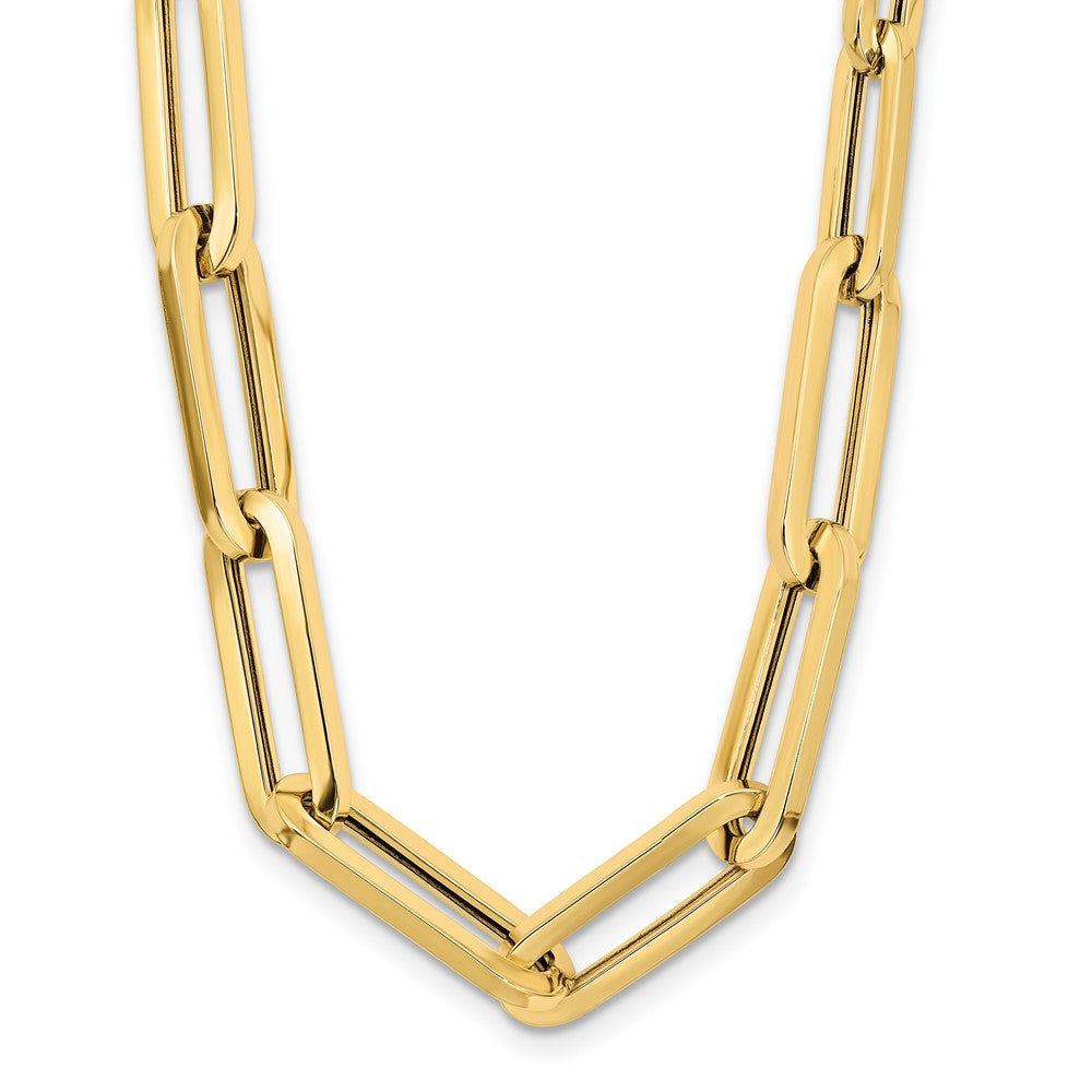 14K Gelbgold Poliert Fantasieglieder Halskette