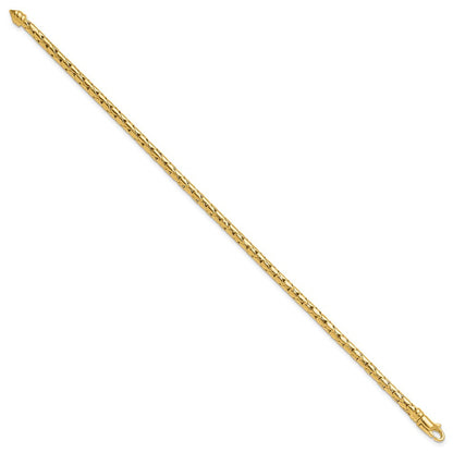 14K Gelbgold Poliert Fantasie Armband