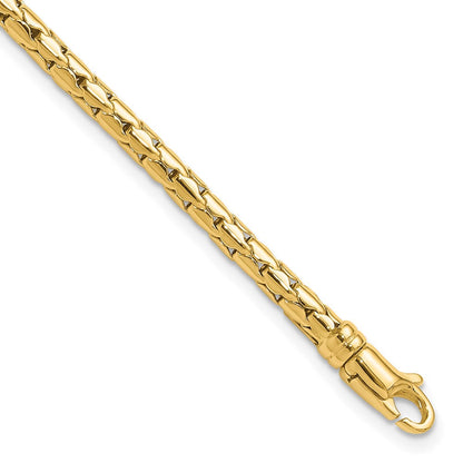 14K Gelbgold Poliert Fantasie Armband