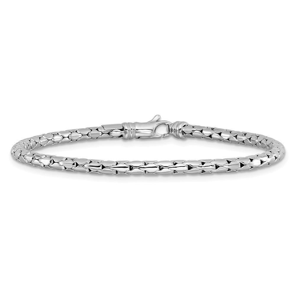 14K Weißgold Poliert Fantasie Armband