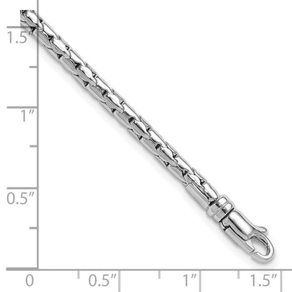 14K Weißgold Poliert Fantasie Armband