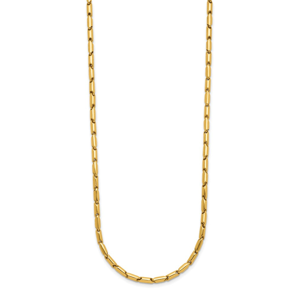 14K Gelbgold Poliert Fantasieglieder Halskette