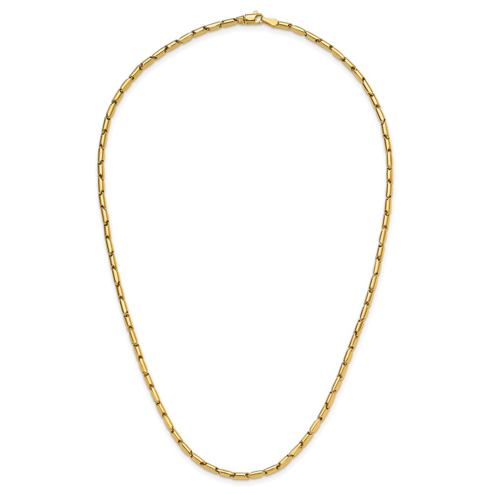14K Gelbgold Poliert Fantasieglieder Halskette