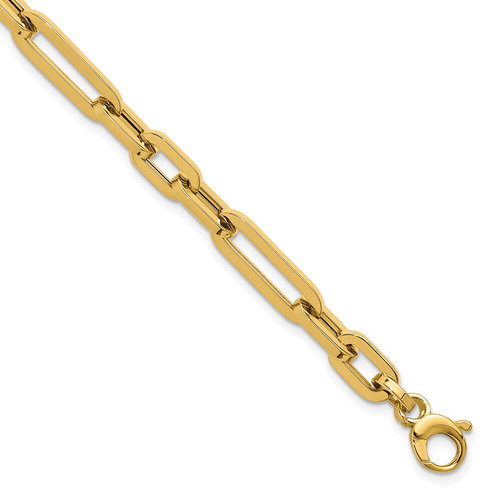14K Gelbgold Poliert Fantasieglieder Armband