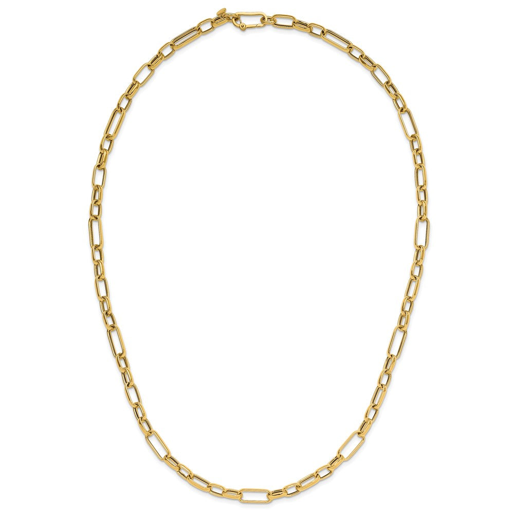 14K Gelbgold Poliert Fantasieglieder Halskette