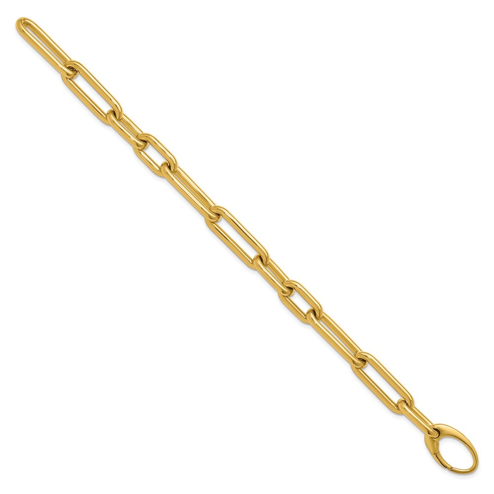 14K Gelbgold Poliert Glieder Armband